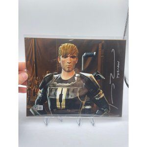 Bam Box Johnny Yong Bosch Voice Actor Autograph Star Wars Old Republic 8x10 COA